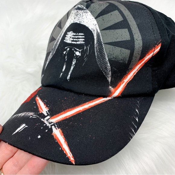 Kid’s NEW Star Wars Embroidered First Order Adjustable Snapback Cap Hat Black - Picture 3 of 9